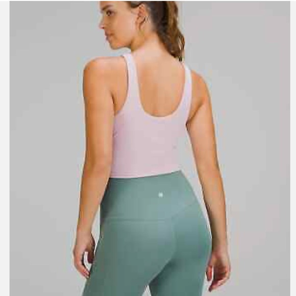 Lululemon Align High neck Tank Top In Pink Taupe - Picture 2 of 8
